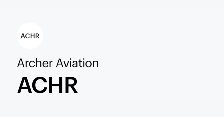 สรุปหุ้น ACHR : ปฏิวัติการเดินทางด้วยยานบินไฟฟ้า
