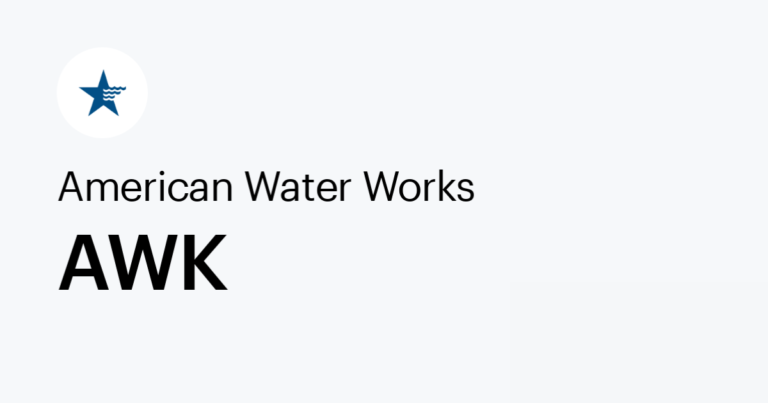 สรุปหุ้น AWK : ยักษ์ใหญ่ด้านน้ำที่มั่นคงและยั่งยืน