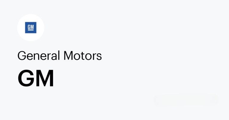 สรุปหุ้น GM : จากผู้ผลิตรถยนต์สู่การเป็นผู้นำด้านนวัตกรรมรถยนต์ไฟฟ้า
