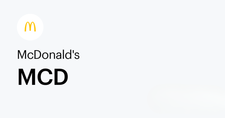 สรุปหุ้น MCD : ราชาแห่งฟาสต์ฟู้ดที่ไม่หยุดพัฒนา