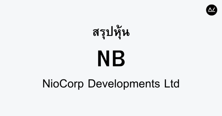 สรุปหุ้น NB : ผู้นำวัตถุดิบหายากสู่อนาคต