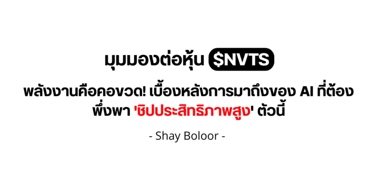 มุมมองต่อหุ้น $NVTS – Shay